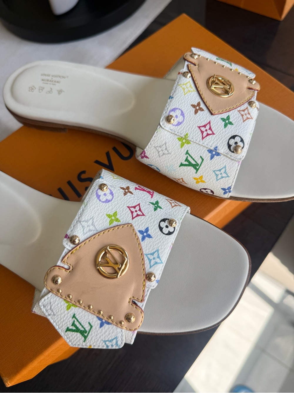 Louis Vuitton x Takashi Murakami 2026 collection sandal